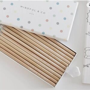 Brand new - Kid’s affirmation colored pencils